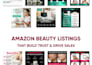 design amazon listing images, infographics and lifestyle images
